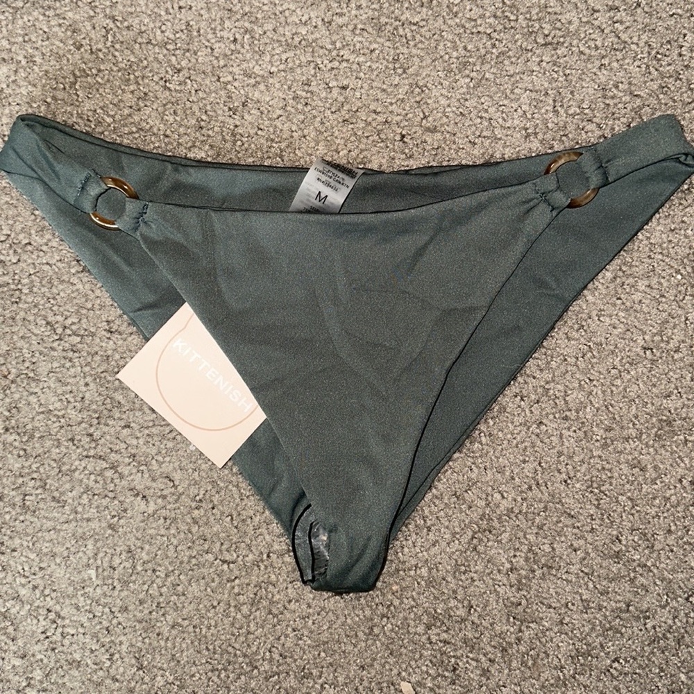 Kittenish Eucalyptus Bikini Bottoms